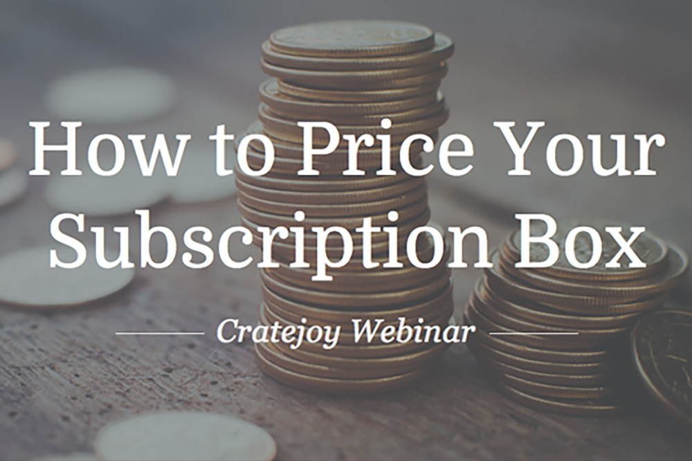 Price Your Subscription Box