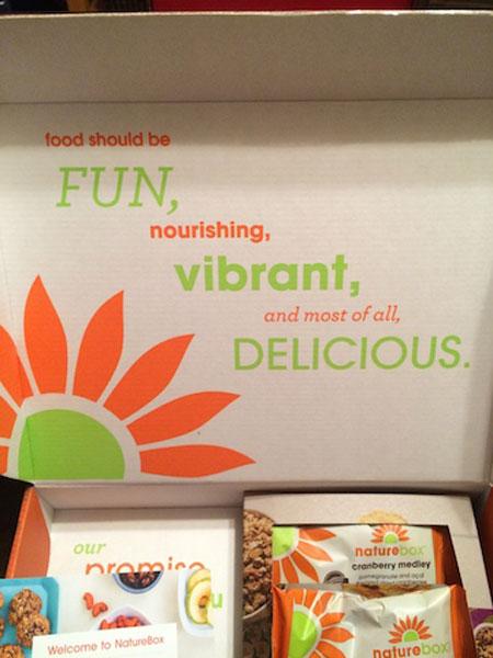 NatureBox packaging