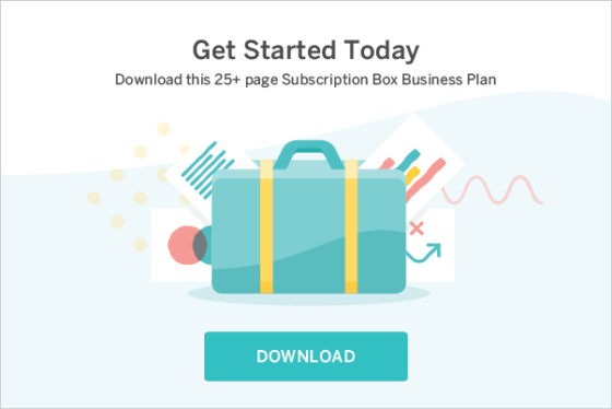 subscription box business plan pdf